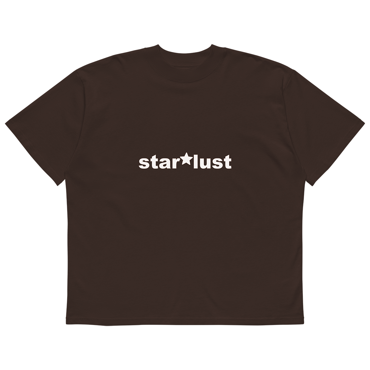 GIRLS STARLUST TEE (BROWN)